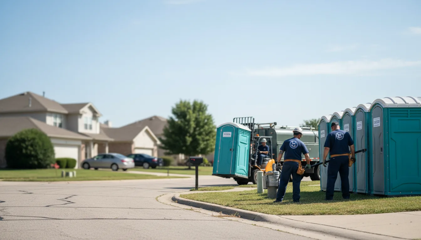 Porta Potty Rental in Burbank, OK near me